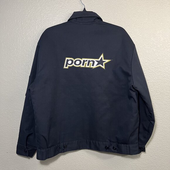 Vintage Porn Star Logo Work Jacket - Picture 2 of 13